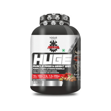 HUGE Mass Gainer - (Kesar Badam Pista Flavour)