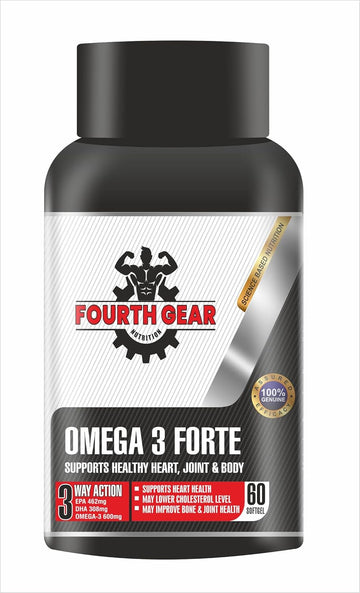 Omega-3 Forte Soft Gel Capsules | Support Heart, Bone & Joint Health