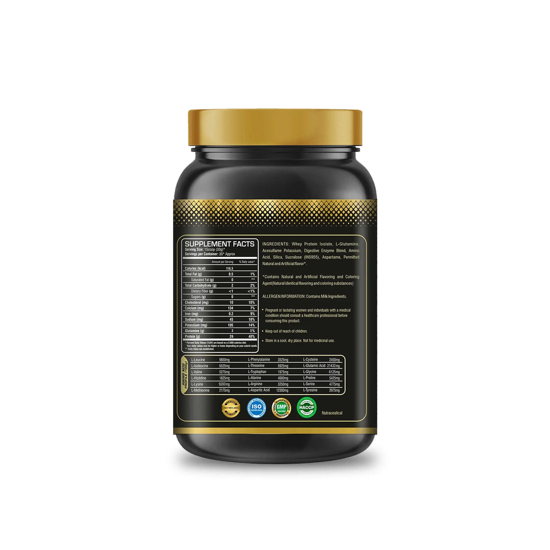 FOURTH GEAR Isolate Gold Protein (MANGO)