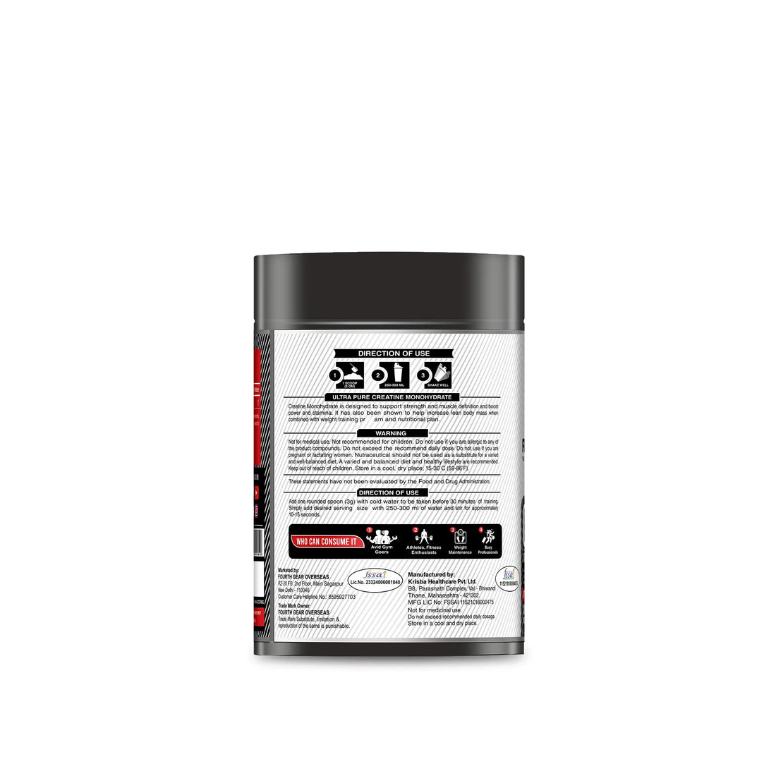 Micronized Creatine Monohydrate | Creatine Pre Workout