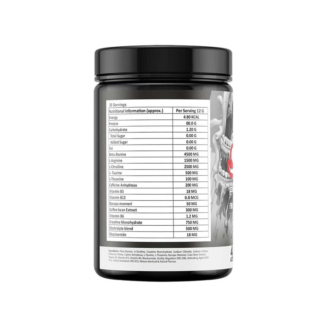 Shriek Pre workout (CRAZY COLA)